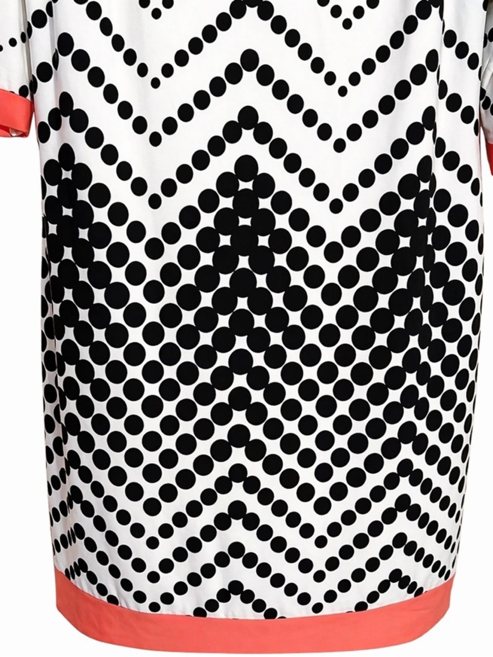CB Established 1962 dress black polkadot knit size 10 (fit large) NWOT - Picture 3 of 3
